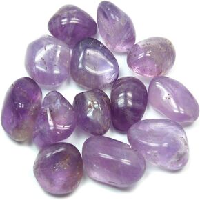 Pachamama Essentials Amethyst Tumbled - Healing Stone - Crystal Healing 20-25mm (1)