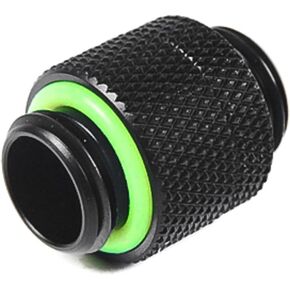 Barrow G1/4" Male To Male Extender Fitting, Rotary, Black