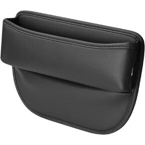 Bella Romani Car Seat Gap Filler| Car Accessories for women | Car Organizers and Storage | Car Interior Accessories | Leather Multifuctional Car Pocket |Car Seat Gap Organizer