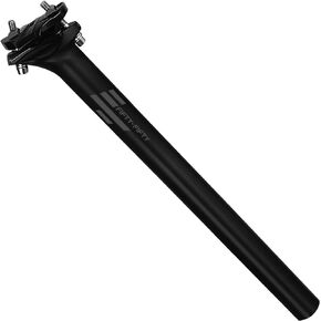 FIFTY-FIFTY Mountain Bike Seatpost, 27.2/30.9/31.6mm Aluminum Alloy Bicycle Seat Post, 350mm Length for MTB, Road Bike