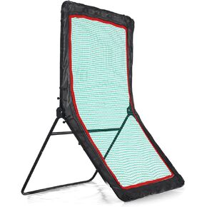FLITURE Baseball Rebounder, Baseball & Softball Rebounder with an Adjustable Pitching Net Frame,Easy to Carry and Install Lacrosse Rebounder,Volleyball Rebounder Practice Net