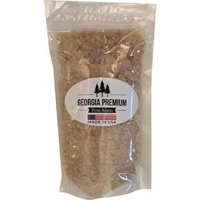 Georgia Premium Pine Rosin 2lb - Tree Resin for Making Beeswax Food Wraps, Natural Hand Grip Enhancer Baseball, Softball, Tennis, Rodeo and Rough Stock Bucking, Bull Riding