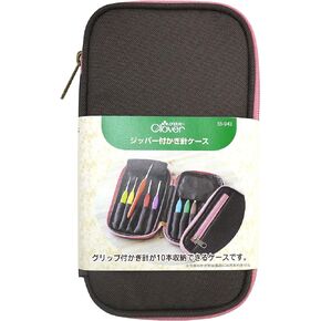 Crochet case with Clover Zipper 55-943
