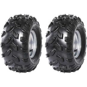 GAOMON 18X7-8 ATV Tires, 4PR All Terrain 18X7-8 TL QD109 ATV UTV Trail Sand Mud Off-Road Tires (Pack of 2, Tubeless)