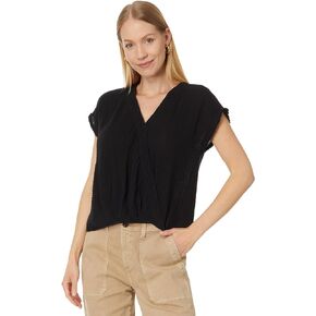 Michael Stars Women's Evie Faux Wrap Top