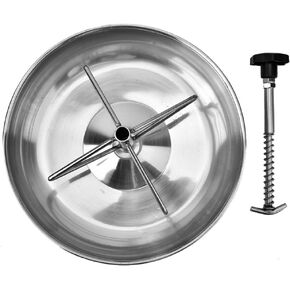 Piglet Feeding Bowl Stainless Steel Piglet Feeding Trough Pig Food Tray Livestock Fodder Bowl for Piglet Sow Milk Feeding in Kuwait