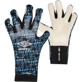 Umbro Junior Neo League Goalkeeper Gloves, Black/White/Blue