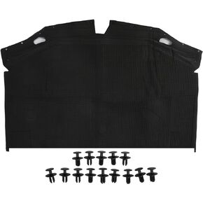 Heat Shield Thermal, Hood Insulation Mat Heat Shield Sound Deadening 1296802025 for SL320 SL500 R129 SL600