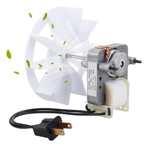 S97012038 Bathroom Vent Exhaust Fan Motor Replacement Electric Motors Kit for Broan 659 662 663 668 678 688 50CFM 97012038 Exhaust Fan Motor 120V 3000RPM 60HZ 0.29A
