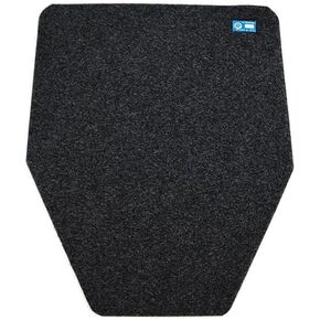 Hygomat Disposable Urinal Mats, Odor Eliminating, Time Monitor, Non-Slip Adhesive, Charcoal, Case of 12, Made in The USA