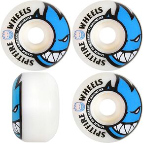 Spitfire Unisex Adult Bighead Wheels Bighead. Wider Riding Surface. Full Control. not Just Another Pretty Face. 99duro - White, 57mm