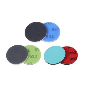 UerGlass Glass Repair Kit Grinding Polishing Abrasive Disc Mesh Net Sanding Pads Kit for Glass Scratch Removal 5 inch 3Pcs/Pack