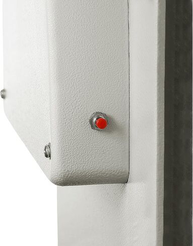 In-Wall Safe - Home or Business Safe with LED Keypad and 2 Manual Override Keys - Protects Cash, Jewelry, Passports, and More by Paragon Safes (Cream) in Saudi Arabia