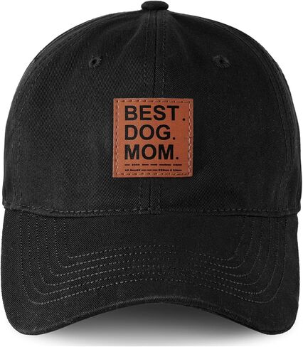 MEINICY Best Dog Mom Dad Hat Gifts for Mom Dad Women Men Grandma, Birthday Gifts Baseball Cap in Kuwait