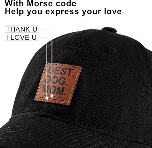 MEINICY Best Dog Mom Dad Hat Gifts for Mom Dad Women Men Grandma, Birthday Gifts Baseball Cap in Kuwait
