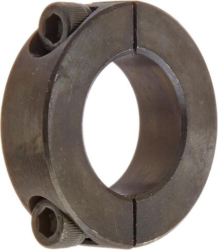 Climax Metals Part 2C-100، فولاذ معتدل، طلاء أكسيد أسود، طوق تثبيت، تجويف 1 بوصة، 1 3/4 بوصة OD، عرض 1/2 بوصة، برغي مشبك 1/4-28 × 5/8 بوصة (عبوة من قطعتين) ) in Kuwait