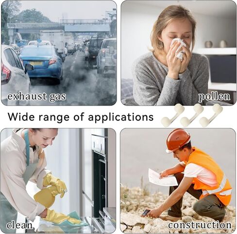 100 Pieces Disposable Nose Filters Nose Plug Filter for Spray Tanning Softness Sponge Nose Filter for Sunless Outdoor Nose Protection(White) in Saudi Arabia