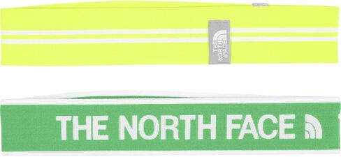 The North Face Sporty Shorty Headband - 2-Pack Surreal Green/Dayglo Yellow, One Size in Saudi Arabia