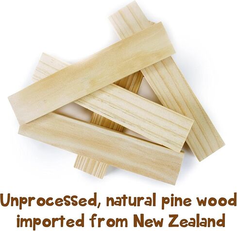 Imagination Generation Constructables! Pine Wood Building Planks, 150 Pieces - Educational Tinker Toys for Kids & Teens - STEM Stacking Blocks for Boys & Girls - Wooden Playset for Learning in Saudi Arabia
