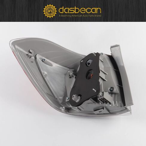 Dasbecan Right Tail Lamp Compatible with Toyota Highlander 2011 12 13 Replacement OEM 815500E070 TO2801185 RH 815600E070 LH Back Light in Kuwait