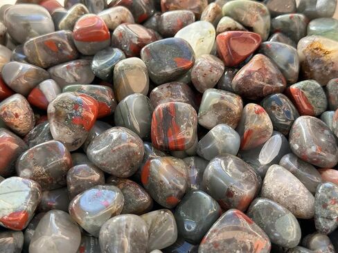 GAF TREASURES 5 Pcs Black Onyx Tumbled Stones, Polished Natural Black Onyx Gemstone, Black Onyx Healing Crystals (Black Onyx) in Saudi Arabia