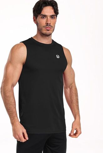 NELEUS Men's Dry Fit Workout Running Muscle Tank Top in Kuwait