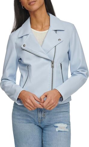 Levi's Women's Smooth Faux Leather Moto in Saudi Arabia
