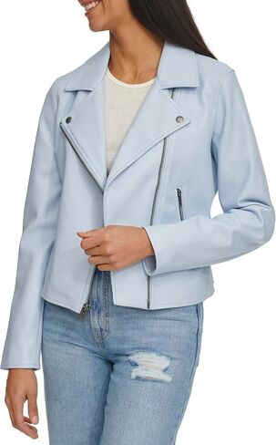 Levi's Women's Smooth Faux Leather Moto in Saudi Arabia