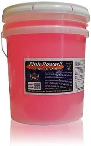 Detail King Pink Power Automotive Interior Cleaner - Pint - Perfect for Vinyl, Plastic & Leather Surfaces in Saudi Arabia
