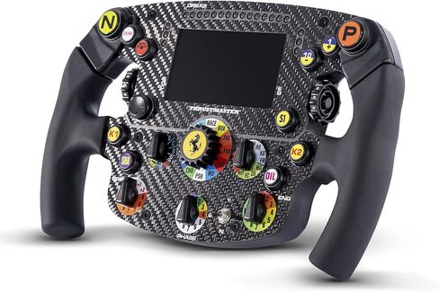 عجلة Thrustmaster Formula Wheel Add-On Ferrari SF1000 Edition، عجلة طبق الأصل لأجهزة PS5 / PS4 / Xbox Series X|S/Xbox One/PC - مرخصة رسميًا من فيراري in Kuwait