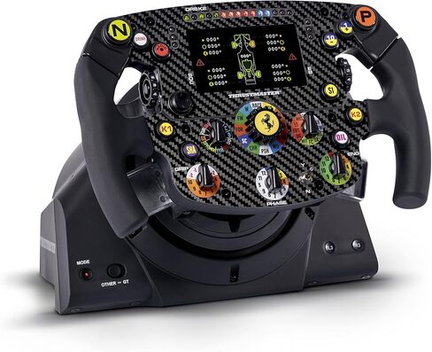 عجلة Thrustmaster Formula Wheel Add-On Ferrari SF1000 Edition، عجلة طبق الأصل لأجهزة PS5 / PS4 / Xbox Series X|S/Xbox One/PC - مرخصة رسميًا من فيراري in Kuwait