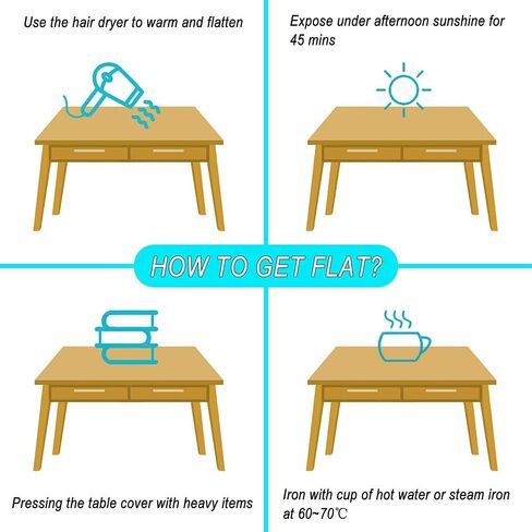 وسادة حماية لغطاء مكتب من مادة TPU مقاس 16 × 24 بوصة من CenterZ - آمنة غذائيًا وليست من مادة PVC - بسمك 1.5 مم من الكريستال الشفاف المقاوم للماء والزيت المقاوم للانزلاق وصديقة للبيئة لسطح الطاولة في المنزل والمكتب وسطح الطاولة in Kuwait