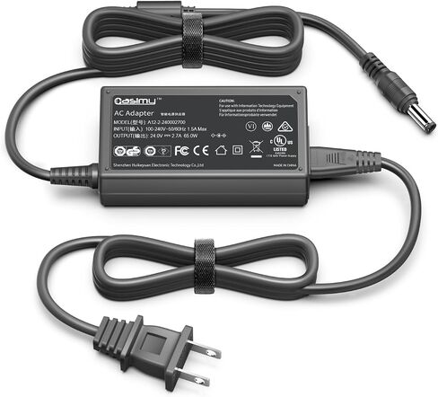 CASIMY 24V Power Cord Adapter Compatible with HP Sprocket Studio 3MP72A 3MP72A#1H6 VCVRA-1802 WAP3033 3MP73A 3MP74A 3MP73A#B1H 3MP74A#B1H 3XT68A 6SE04A 6SE05A 7MR43A Photo Printer Power Supply in Saudi Arabia