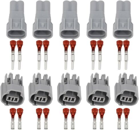 5 مجموعات 2 دبوس DJ7023-2-11/21Car موصل التوصيل سيارة مقاوم للماء الضباب مصباح التوصيل لسيارة SGMW تويوتا إلخ in Kuwait