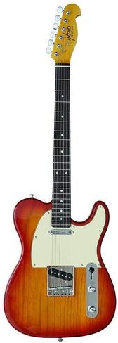 Monoprice 6 String Electric Guitar Pack, Right, Blonde (610019) in Saudi Arabia