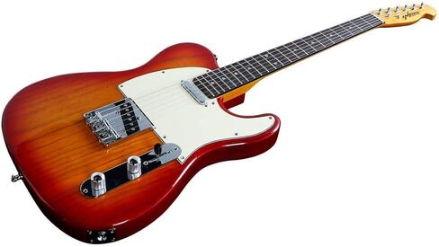 Monoprice 6 String Electric Guitar Pack, Right, Blonde (610019) in Saudi Arabia