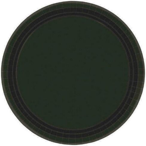 True Navy Round Paper Plates - 10" (20 Pc) - Perfect for Parties, Picnics, & Everyday Meals in Saudi Arabia