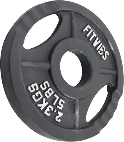 Signature Fitness Cast Iron Plate Weight Plate for Strength Training and Weightlifting, Standard or Olympic, Multiple Sizes in Saudi Arabia