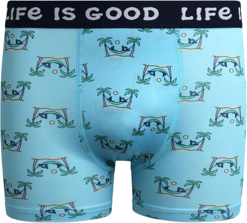 Life is Good Boys' Underwear - 4 Pack Super Soft Boxer Briefs (6-18) in Saudi Arabia