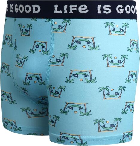 Life is Good Boys' Underwear - 4 Pack Super Soft Boxer Briefs (6-18) in Saudi Arabia