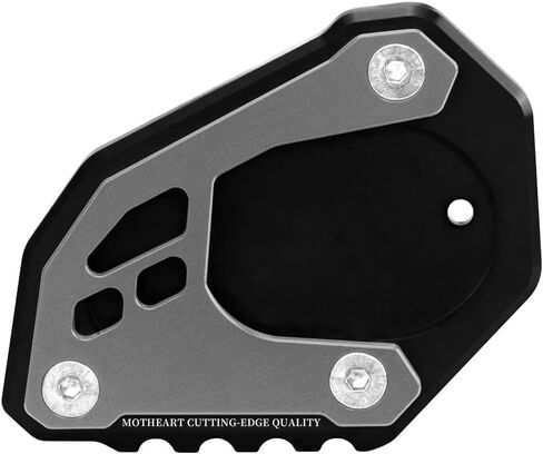 MotHeart Kickstand Pad For K.TM 690 ENDURO/R/SMC R 890 SMT 390/790/890/1050/1090/1190 Adventure R 1290 Super Adventure R/T/S For H.usqvarna 701 Enduro/Supermoto/LR Norden 901 Expedition (Orange&Black) in Saudi Arabia