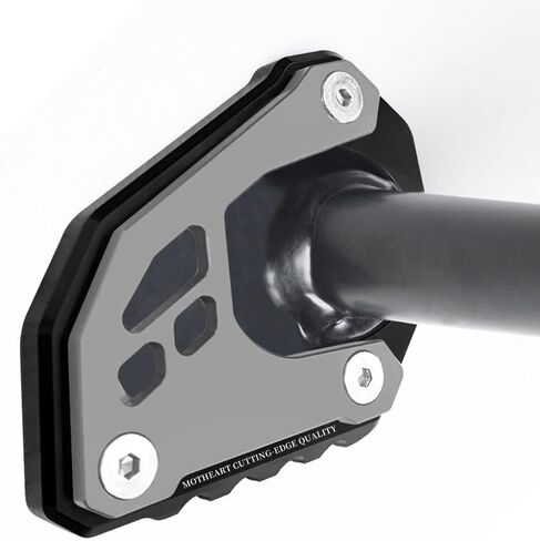 MotHeart Kickstand Pad For K.TM 690 ENDURO/R/SMC R 890 SMT 390/790/890/1050/1090/1190 Adventure R 1290 Super Adventure R/T/S For H.usqvarna 701 Enduro/Supermoto/LR Norden 901 Expedition (Orange&Black) in Saudi Arabia