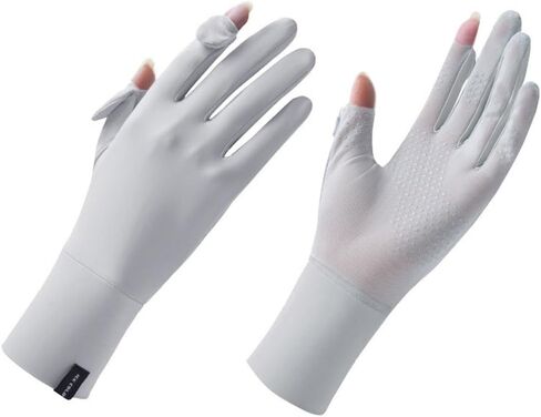 CAMSTIC Women's UPF 50+ Mesh Palm Touchscreen Driving Gloves for Sun Protection in Saudi Arabia