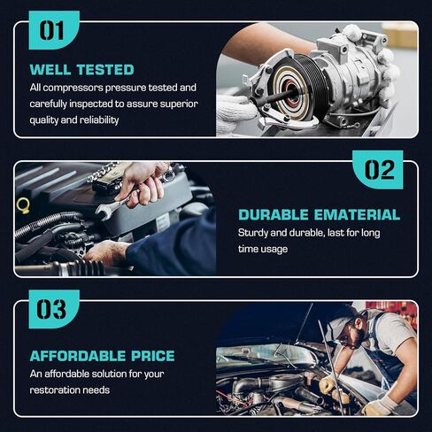 ضاغط تيار متردد مع قابض يناسب نيسان ماكسيما 3.5 لتر 2009-2014، مورانو 3.5 لتر 2009-2014، كويست 3.5 لتر 2011-2017، باثفايندر 3.5 لتر 2013-2016، 10000652 in Kuwait