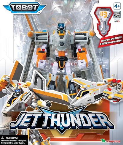 TOBOT GD Jet Thunder، شركة Youngtoys تحول مركبة قابلة للجمع إلى شخصية رسوم متحركة روبوتية in Kuwait