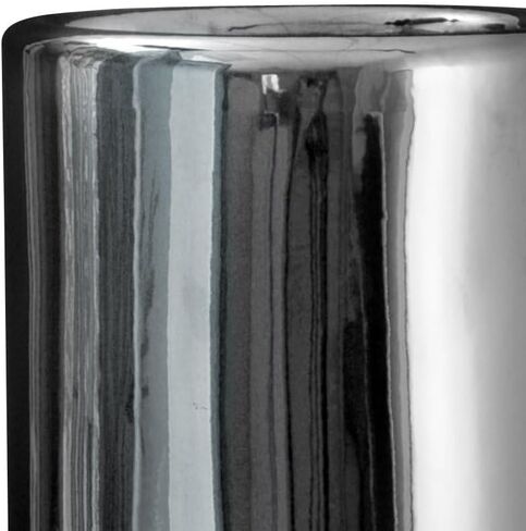 Oriental Furniture 24" Pure Silver Porcelain Umbrella Stand in Saudi Arabia