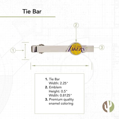 Desert Cactus Los Angeles Lakers LA NBA National Basketball Association Logo Tie Bar (Tie Bar) in Saudi Arabia