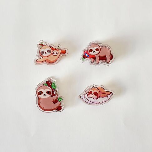 Cute Chip Bag Clips,Chip Clips,Food Clips- Assorted Sizes Food Bag Clips Plastic Seal Grip,Snack Bags and Food Bags(Funny Kitty Bag Clips) in Saudi Arabia