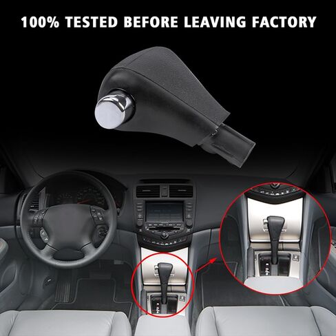 ZONFANT Gear Shift Knob Handle, Automatic Shifter Knob Lever Compatible with 2003-2006 Honda Accord, Replace#54130-SDA-A51 54130-SDA-A84ZB in Saudi Arabia