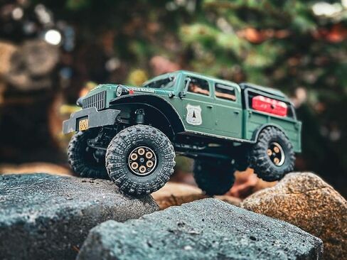 RCAWD Cyberwheelz 1.3 Beadlock SCX24 Rim for Axial 1/24 SCX24 FMS FCX24 1/18 TRX4M Series Upgrades Parts Black in Saudi Arabia